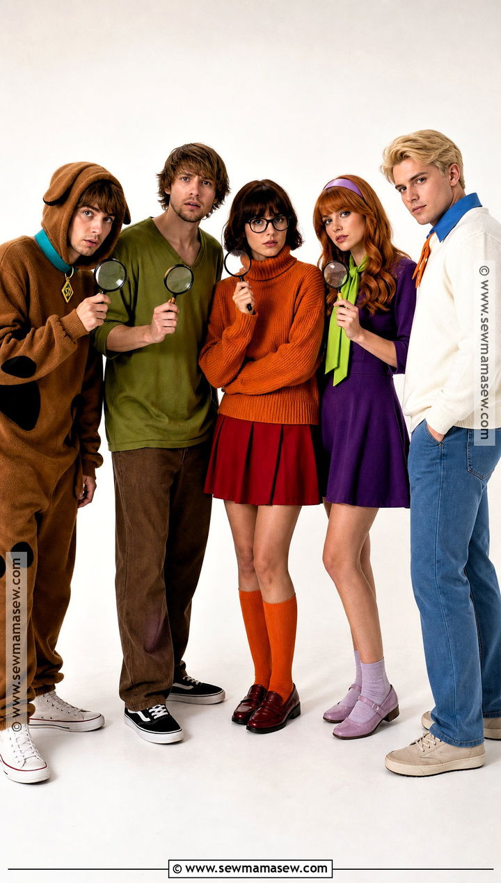 Scooby Doo Group Costume - 35 halloween costumes 5 people
