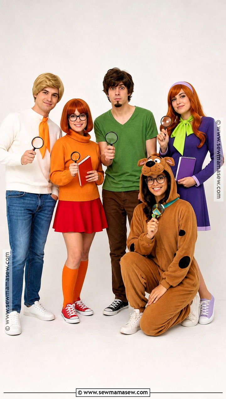 Scooby Doo Group Costume - 50 halloween costumes ideas