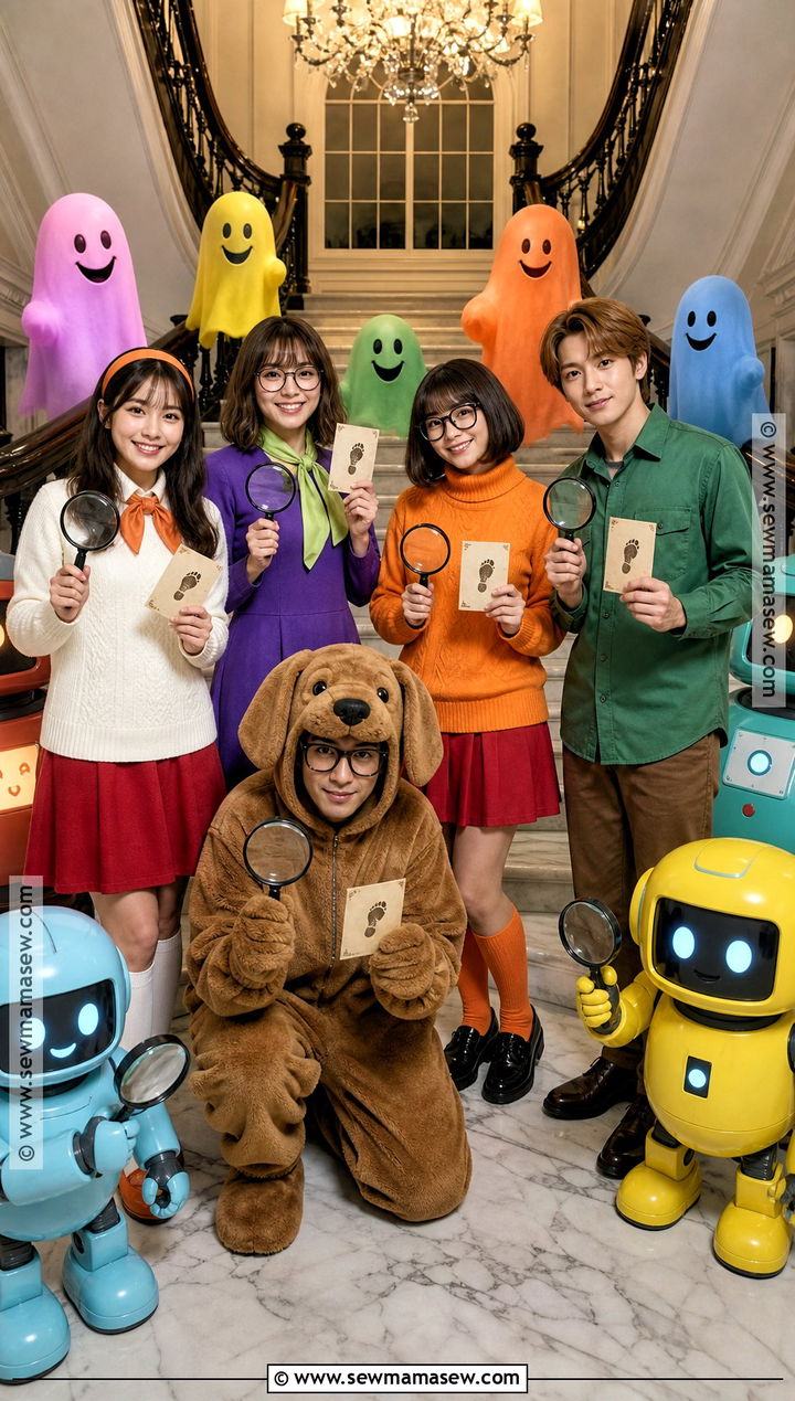 Scooby Doo Mystery Crew Costume - 30 halloween costumes for big groups