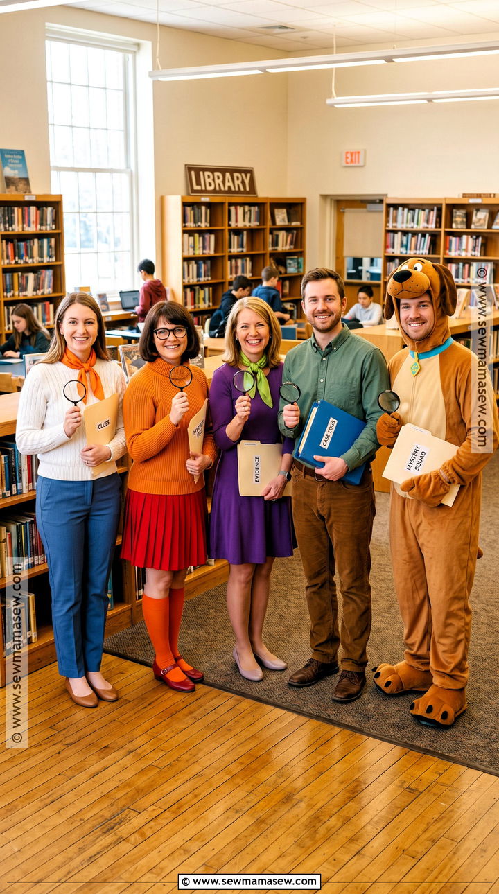 Scooby Doo Mystery Crew Teacher Team Costume - 30 Teacher Team Halloween Costumes