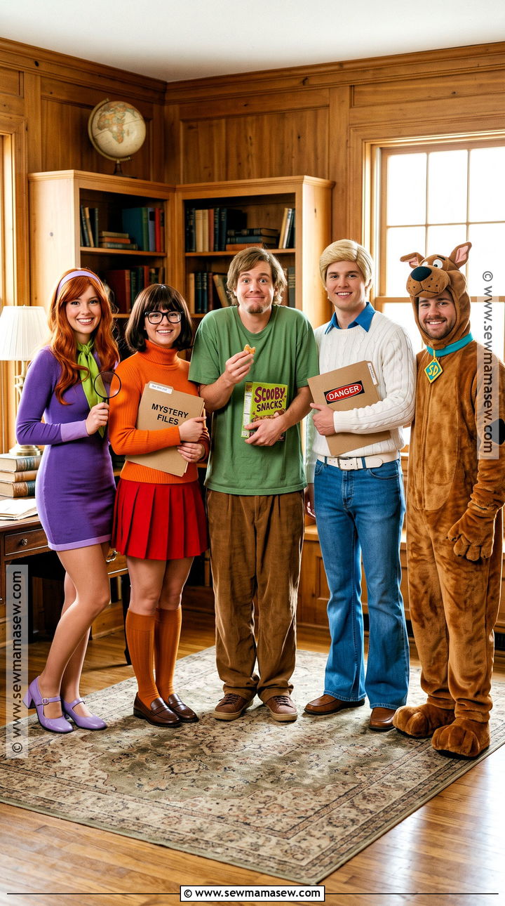 Scooby Gang Group Costume - 40 70s costume ideas