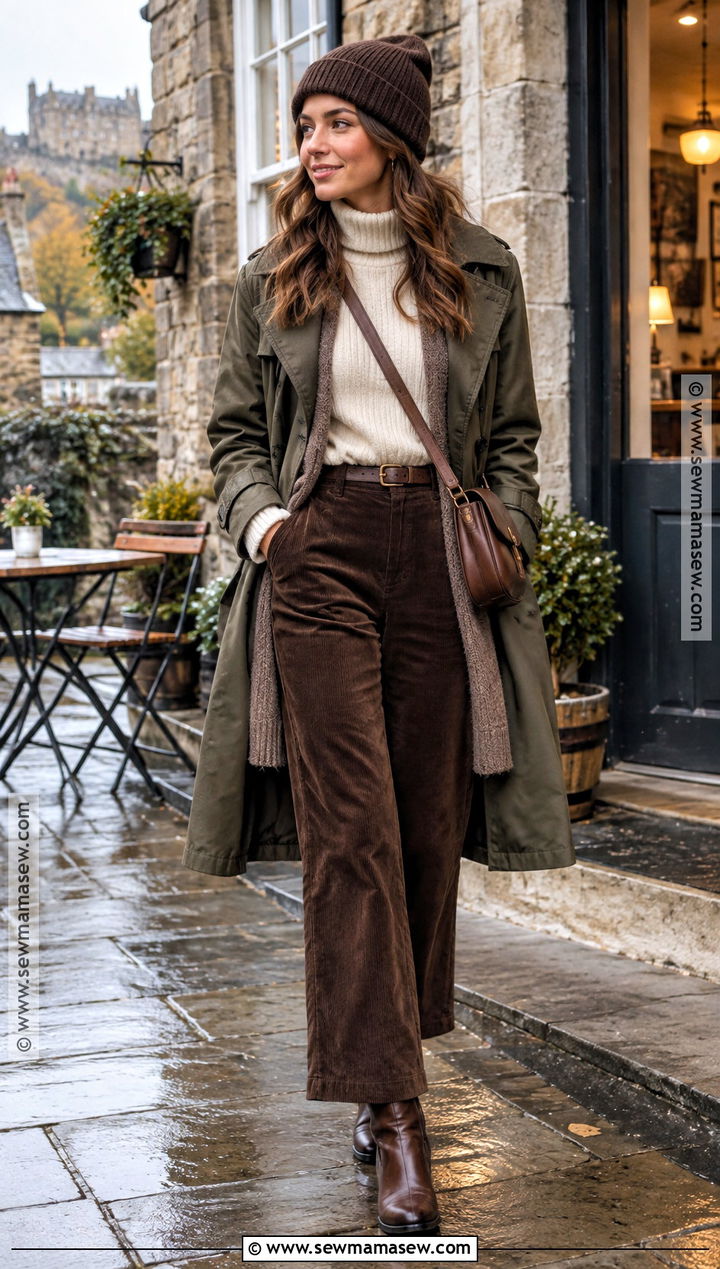 Scotland November Cafe Outfit - 15 Scotland In November Outfits