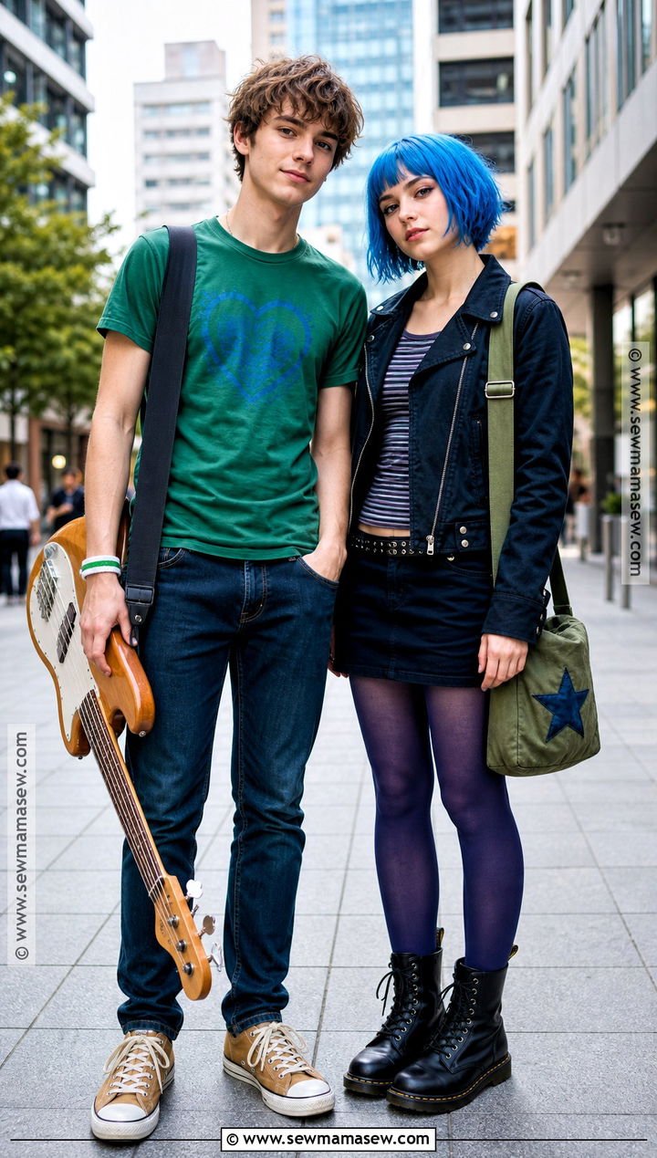 Scott Pilgrim And Ramona Flowers Couple Cosplay - 30 Scott Pilgrim Cosplay Ideas