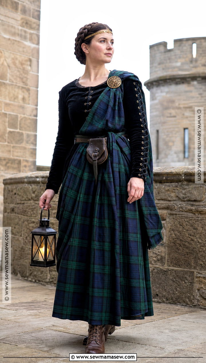 Scottish Tartan Lady Macbeth Costume - 30 Lady Macbeth Costume Ideas