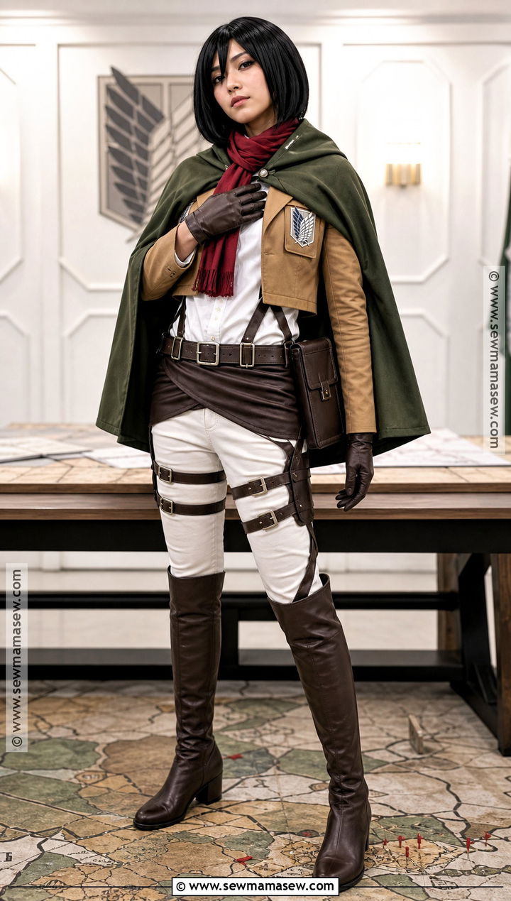 Scout Captain Mikasa Cosplay - 45 mikasa cosplay ideas