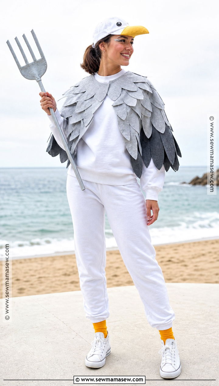 Scuttle Seagull Costume - 40 little mermaid costume ideas