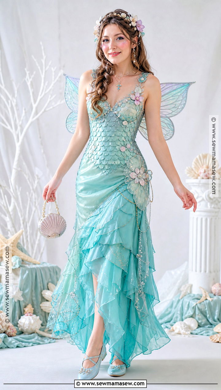 Sea Fairy Siren Costume - 50 siren costume ideas