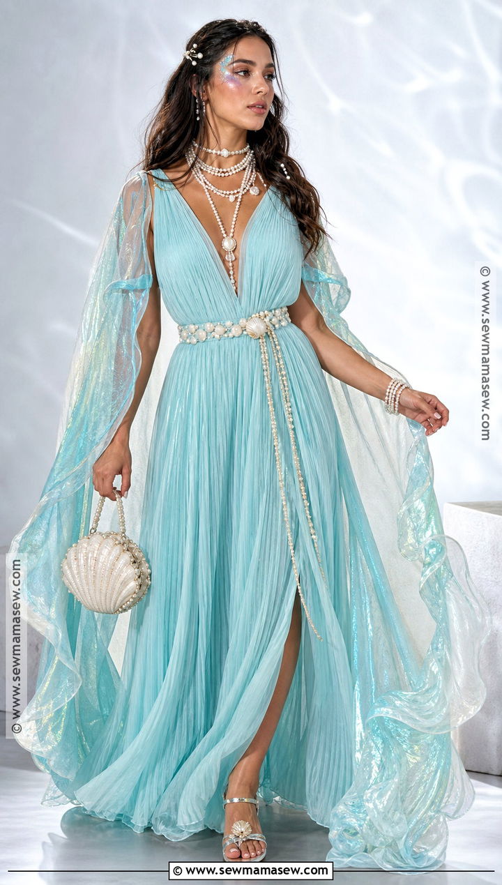 Sea Foam Aphrodite Halloween Costume - 30 aphrodite halloween costume ideas