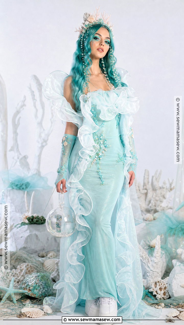 Sea Foam Fairy Cookie Costume - 30 Sea Fairy Cookie Costume Ideas