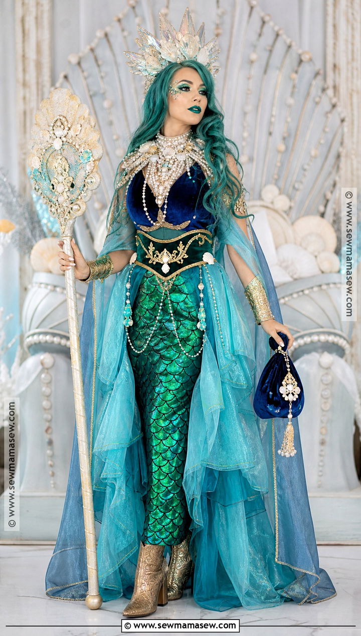 Sea Queen Mermaid Costume - 35 Mermaid Costumes