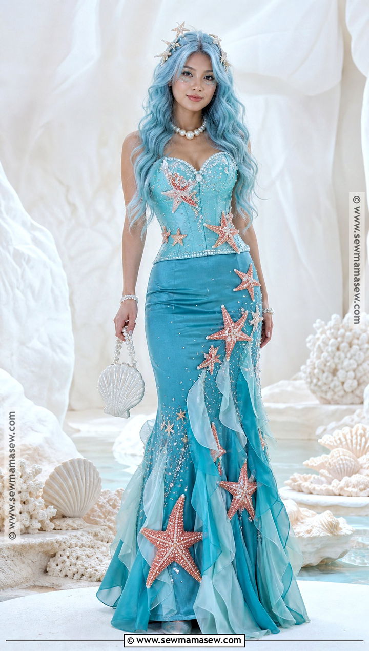 Sea Star Mermaid Costume - 35 star costume ideas