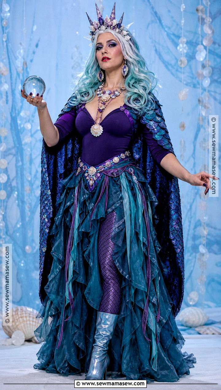 Sea Witch Costume - 45 witch halloween costume ideas