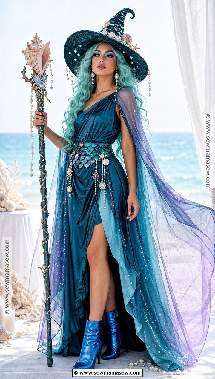 Sea Witch Costume - 40 witch costumes for women