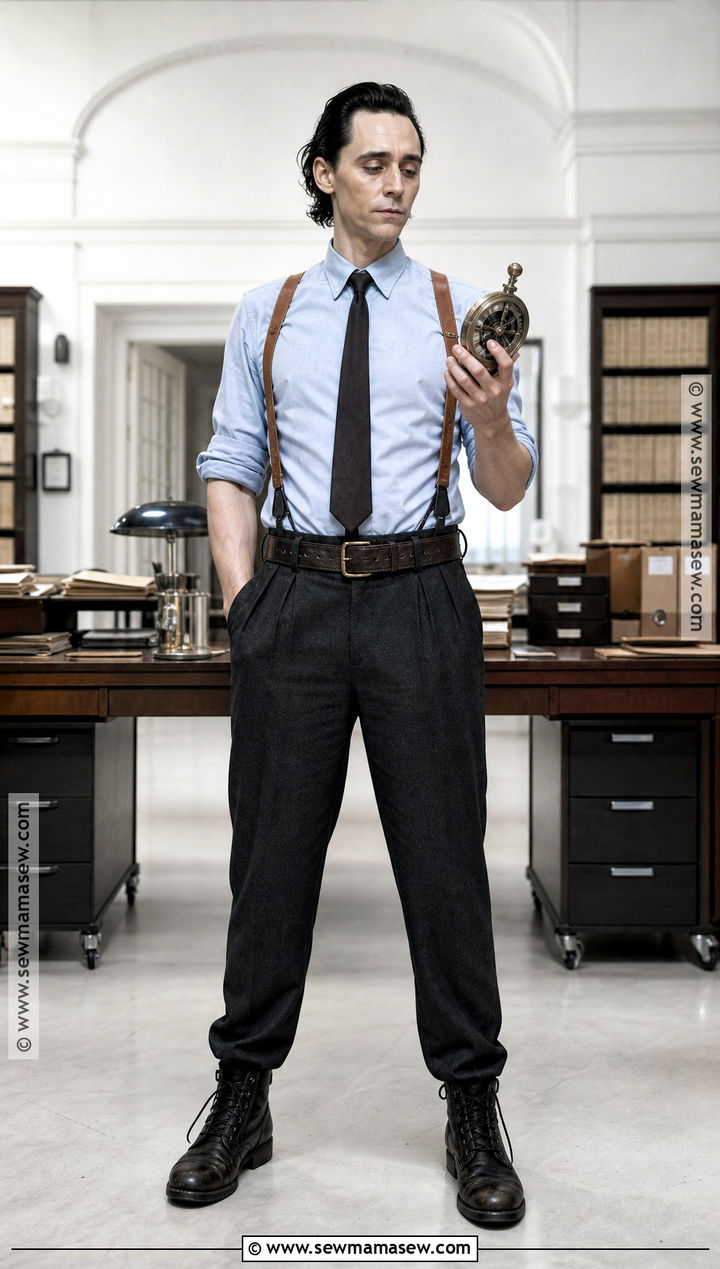 Season Two Loki Costume With Shirt And Suspenders - 35 loki costume ideas