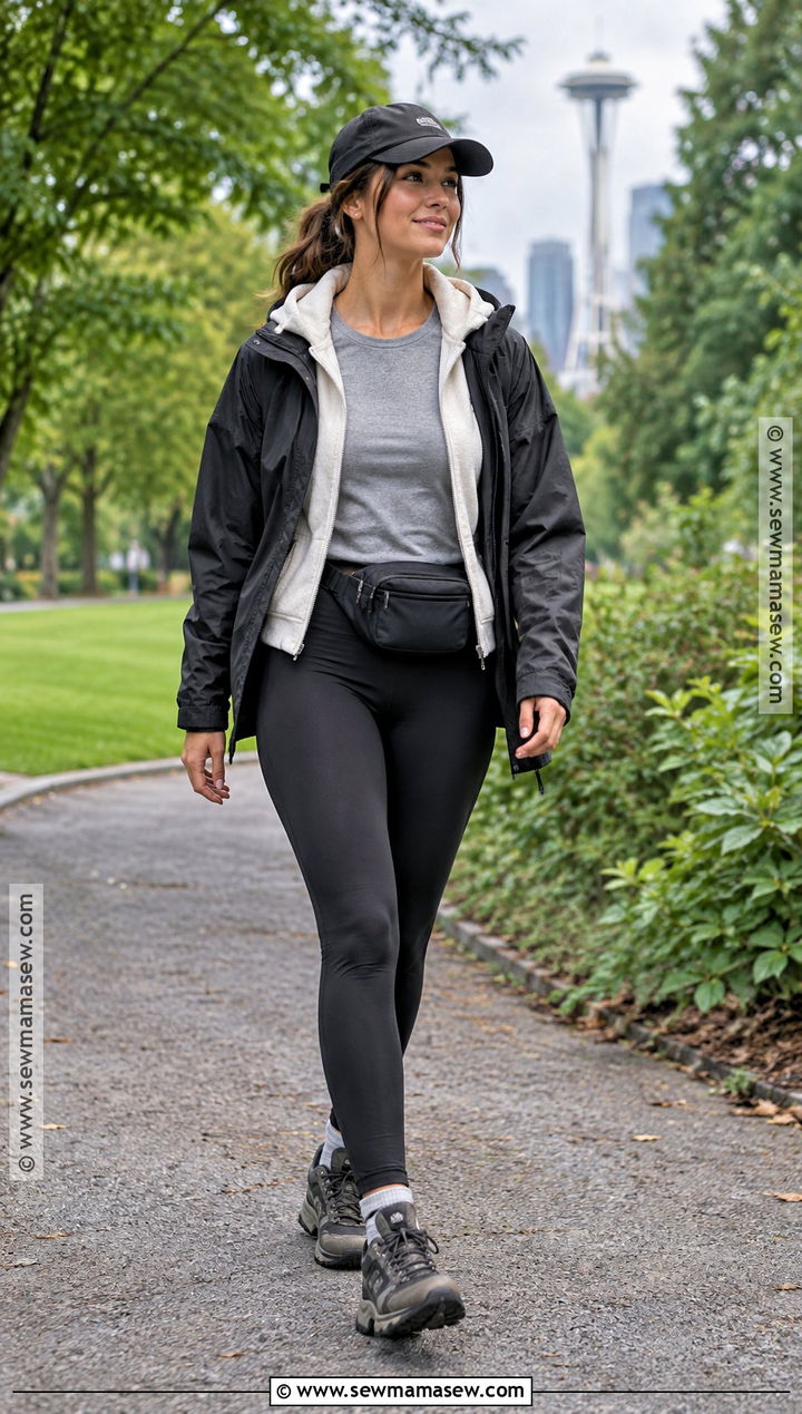 Seattle September Hoodie And Leggings Outfit - 15 Seattle In September Outfits