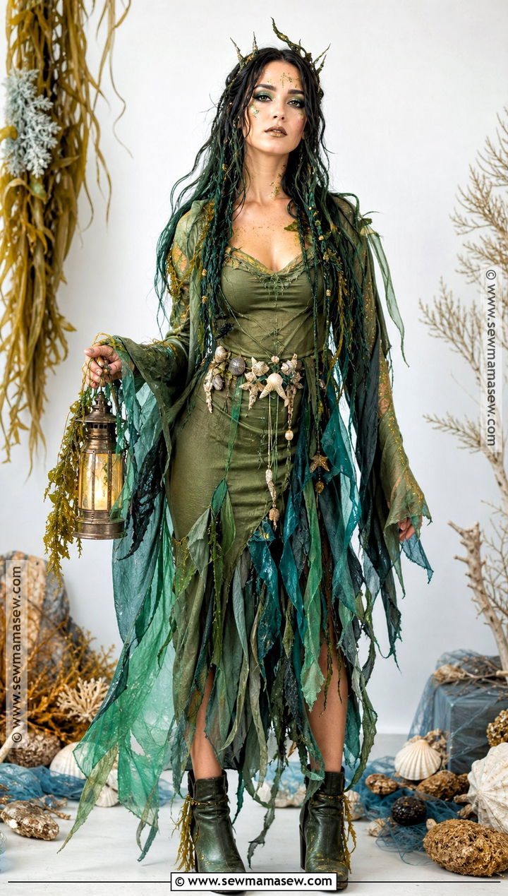 Seaweed Forest Siren Costume - 50 siren costume ideas