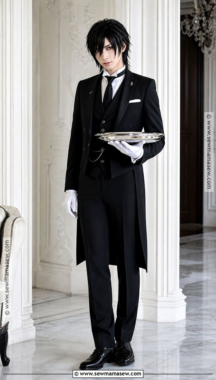Sebastian Michaelis Black Hair Cosplay - 35 black hair cosplay ideas