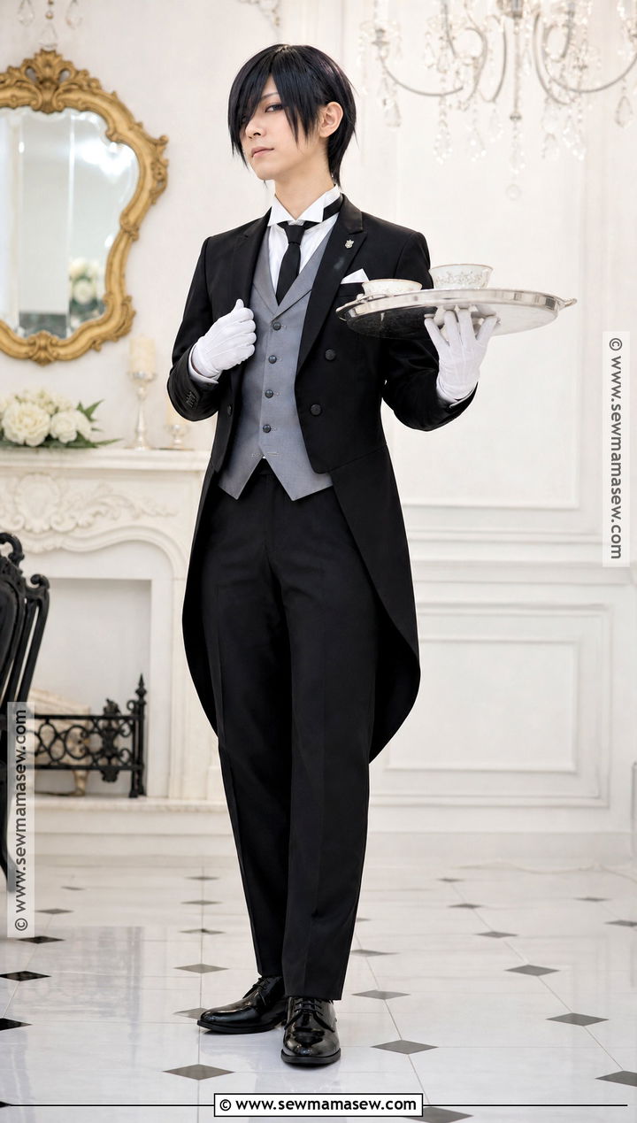 Sebastian Michaelis Black Hair Cosplay - 30 black hair anime cosplay ideas
