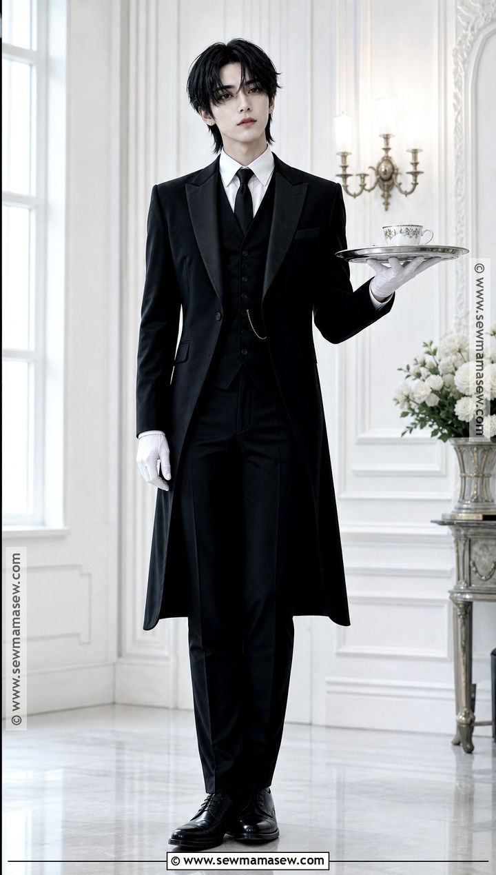 Sebastian Michaelis Cosplay With Butler Suit - 30 Easy Anime Cosplay Ideas for Men