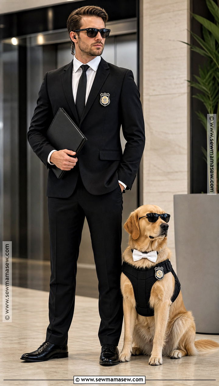 Secret Agent And Pet Costume - 30 Secret Agent Costume Ideas