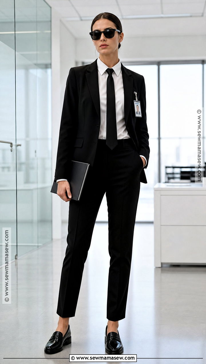 Secret Agent Halloween Outfit - 30 Last Minute Halloween Outfits