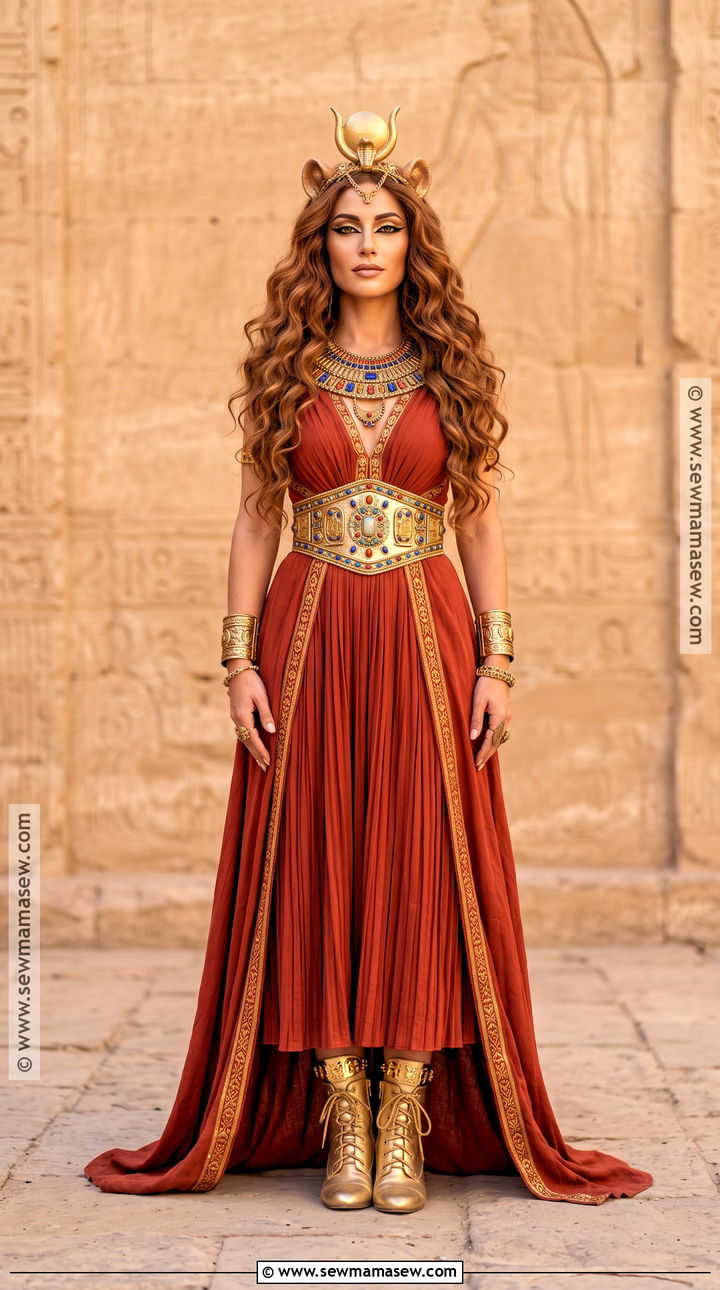 Sekhmet Lion Goddess Costume - 30 Egypt Costume Ideas for Women