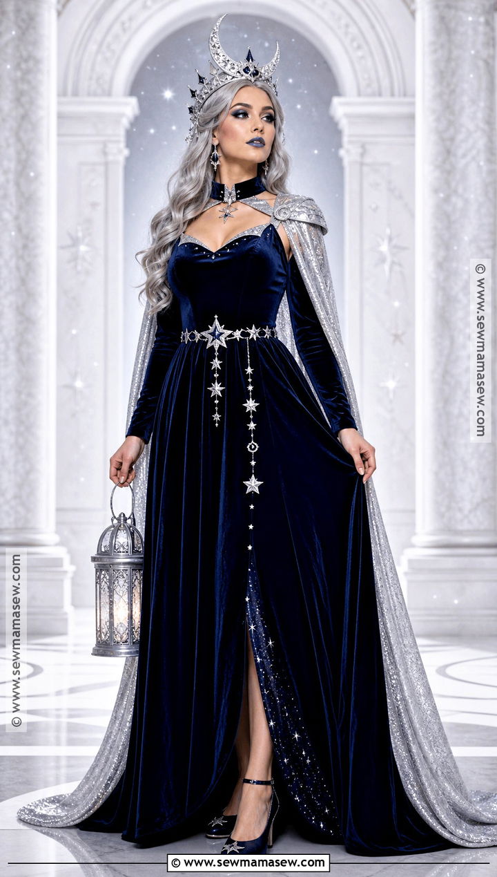 Selene Celestial Queen Costume - 50 greek goddess costume ideas