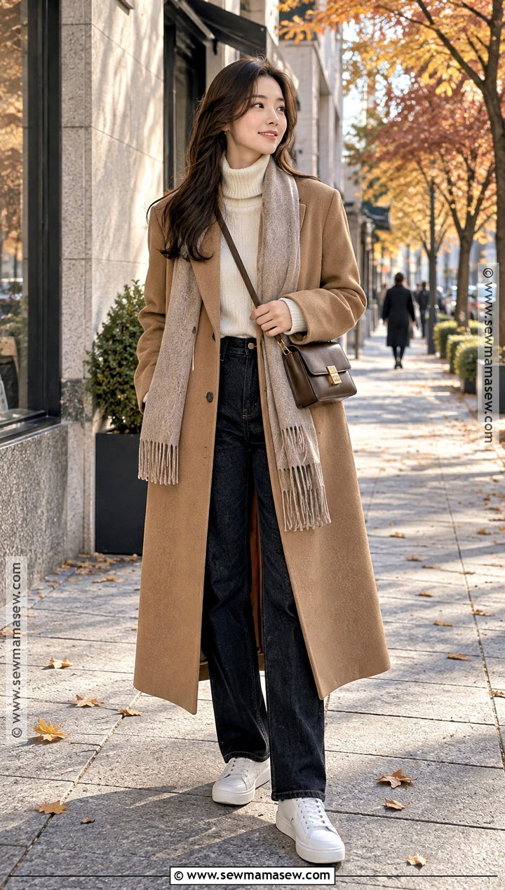 Seoul November Wool Coat Outfit - 15 Seoul November Outfit Ideas
