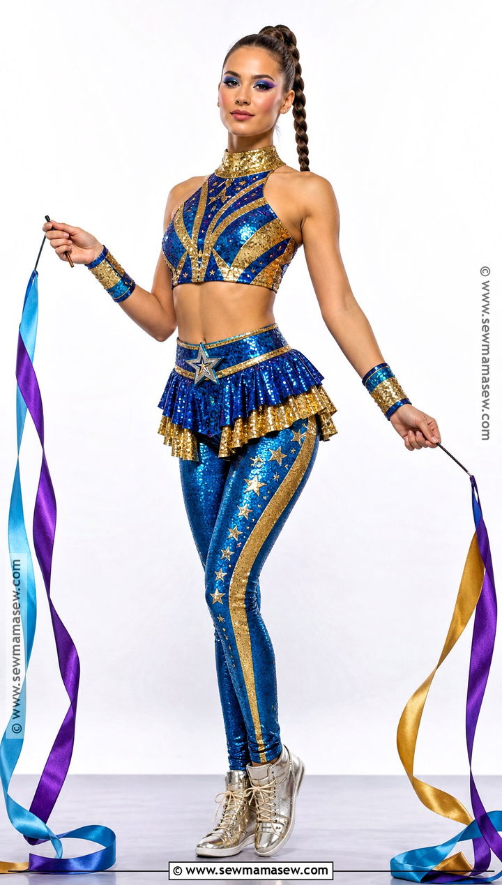Sequin Circus Acrobat Costume - 30 Circus Costume Ideas for Women