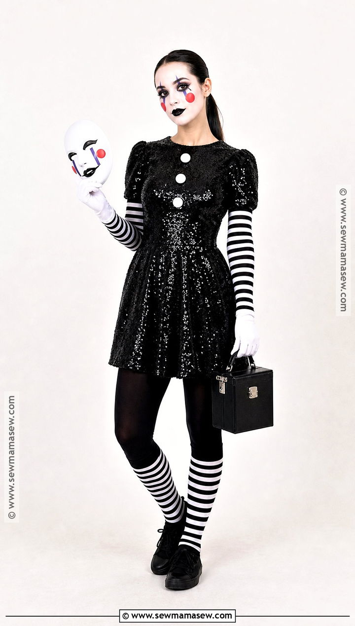 Sequin Puppet Fnaf Costume - 35 Puppet Fnaf Costume Ideas
