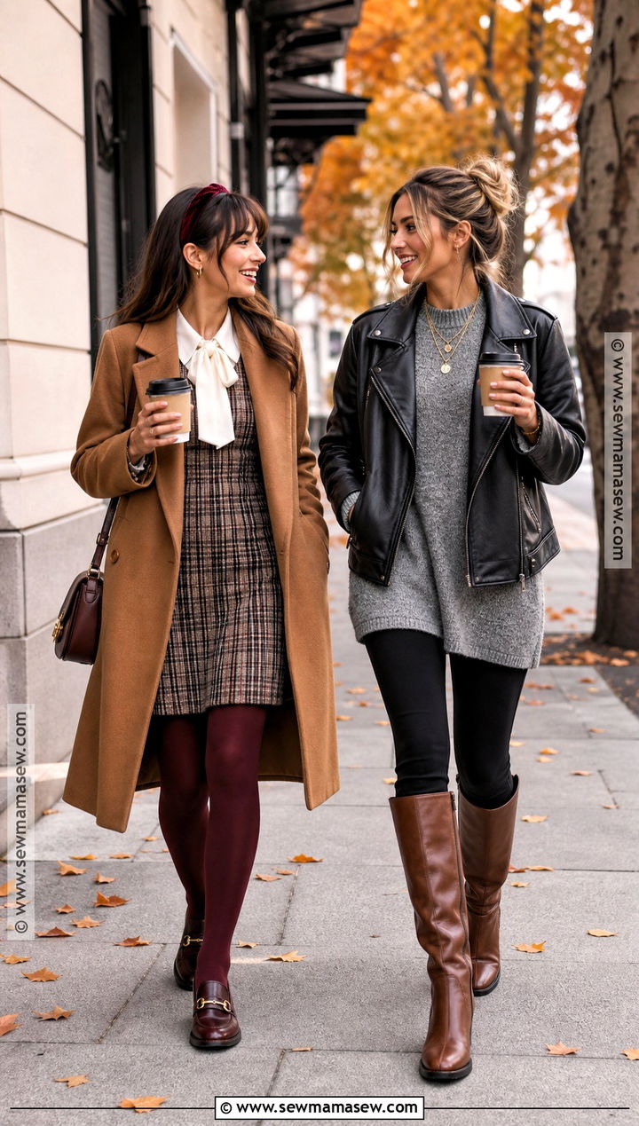 Serena And Blair Fall Coffee Run Costume - 45 serena and blair costume ideas