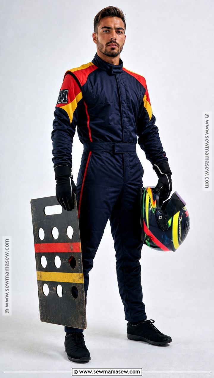 Sergio Perez Navy Driver Costume - 30 F1 Driver Halloween Costume Ideas