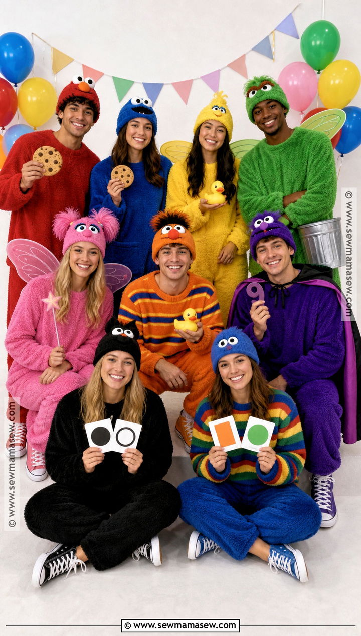 Sesame Street Group Costume - 30 Sesame Street Halloween Costumes