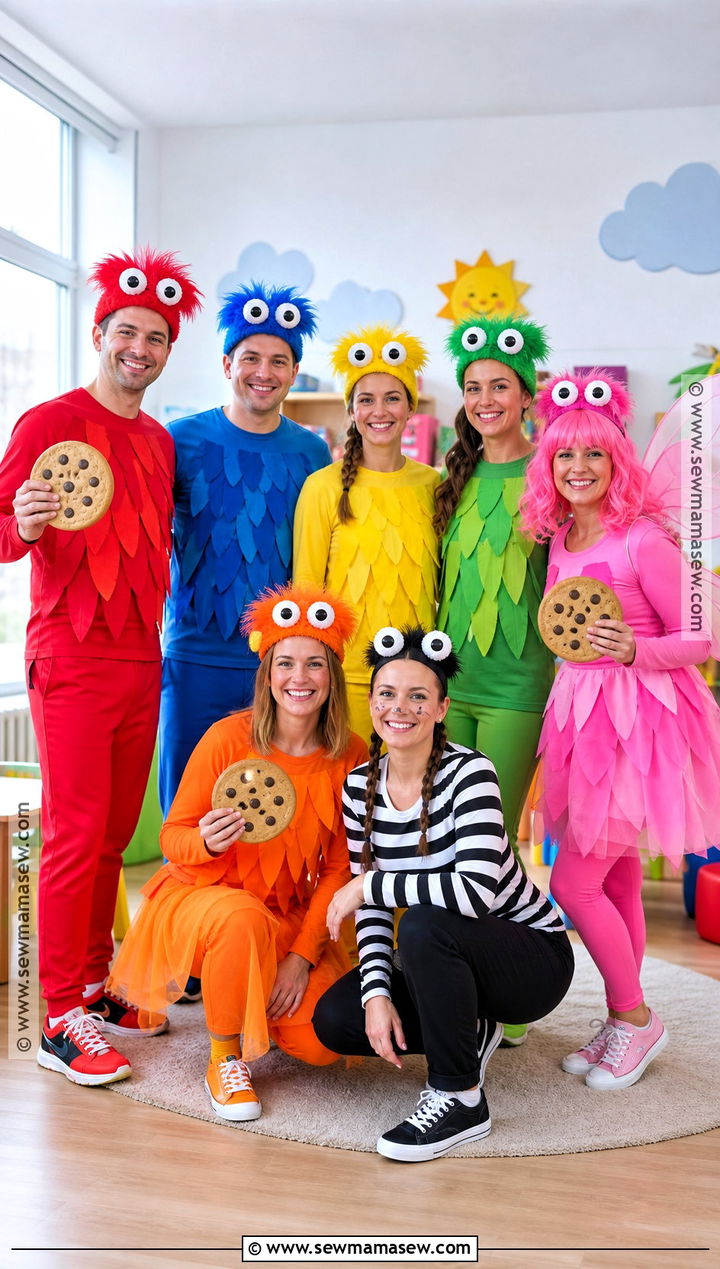 Sesame Street Teacher Group Costume - 35 teacher halloween costumes group