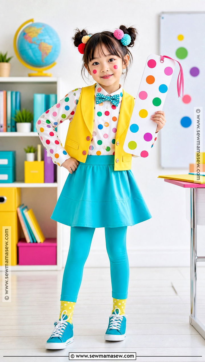 Seuss Inspired Polka Dot Outfit - 30 dr seuss dress up days ideas