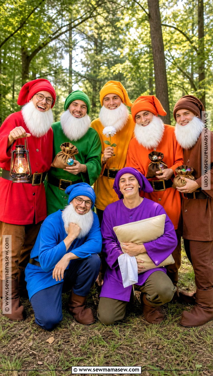 Seven Dwarfs Group Costume - 30 snow white and the seven dwarfs costumes