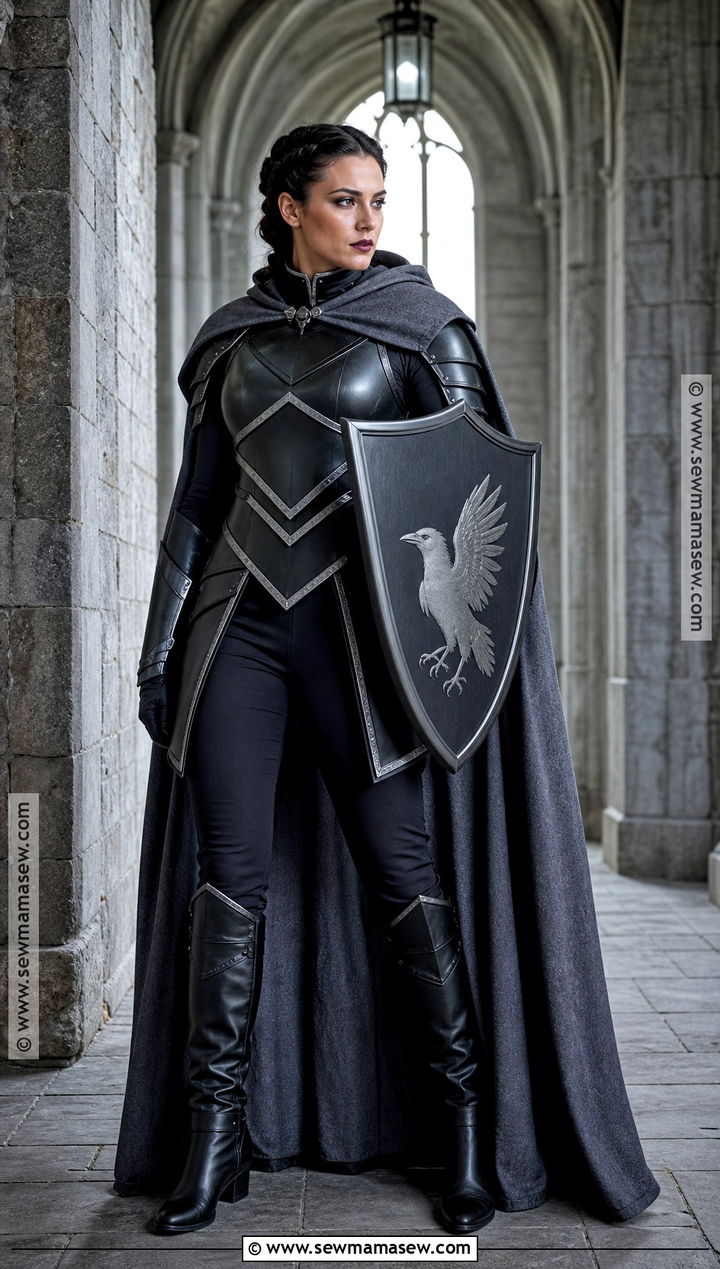 Shadow Female Knight Costume - 30 female knight costume ideas