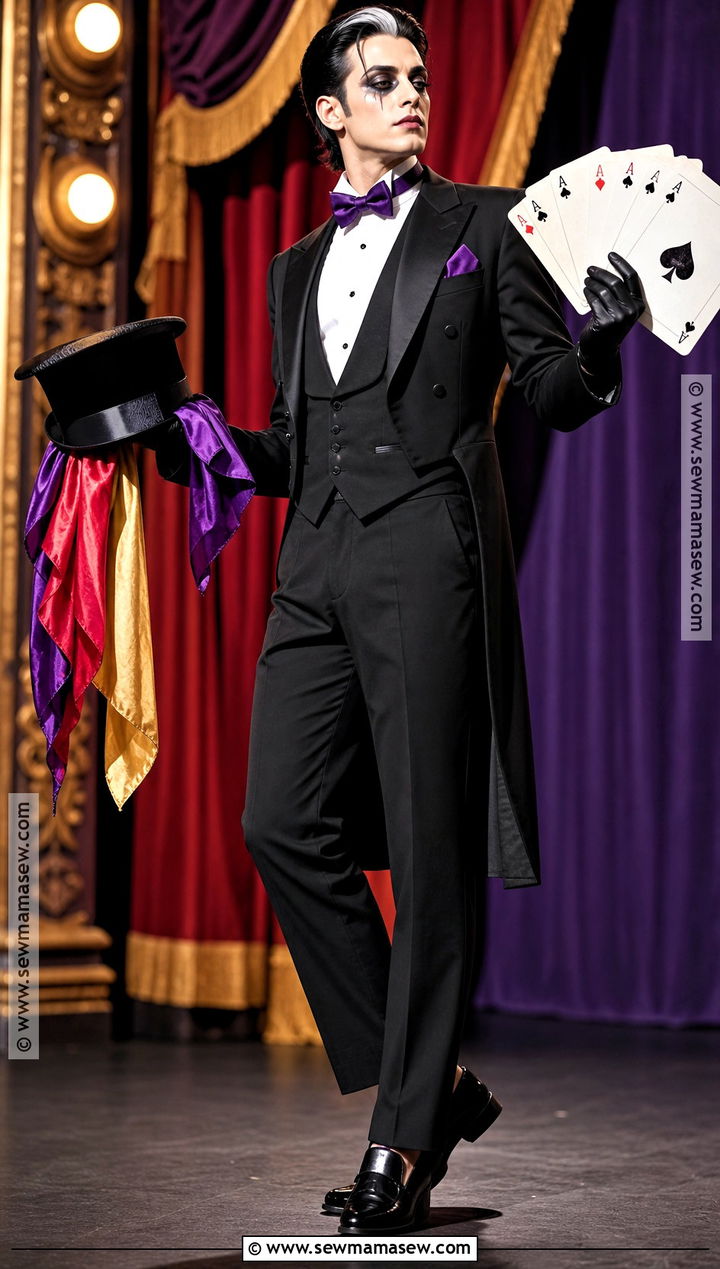Shadow Magician Costume With Tailcoat - 35 killer costume ideas