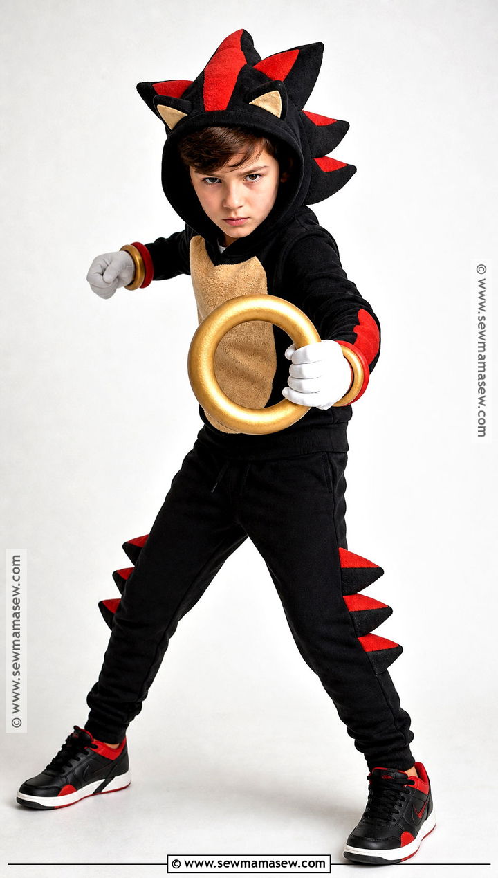 Shadow The Hedgehog Costume - 40 halloween costumes for boys