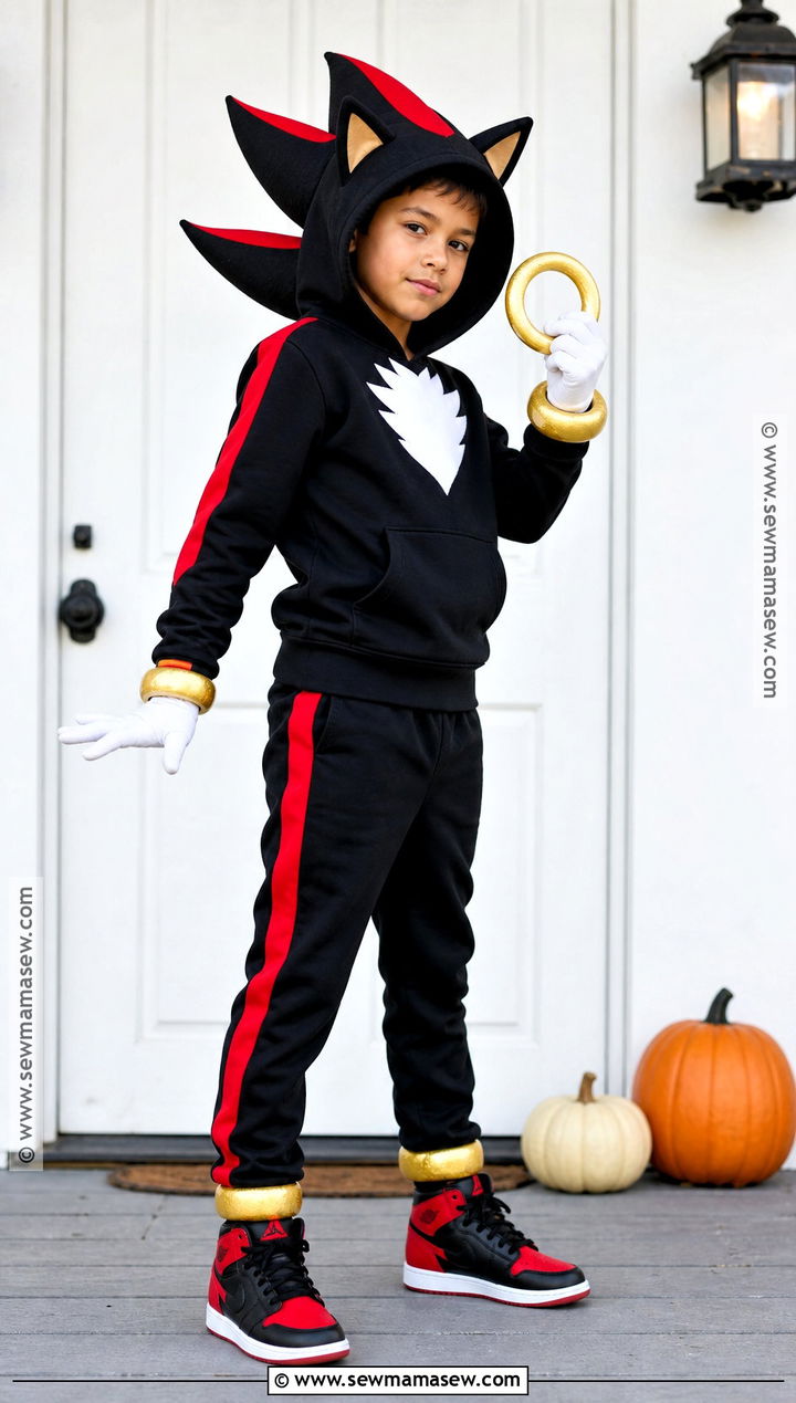 Shadow The Hedgehog Costume - 35 halloween costumes for boys