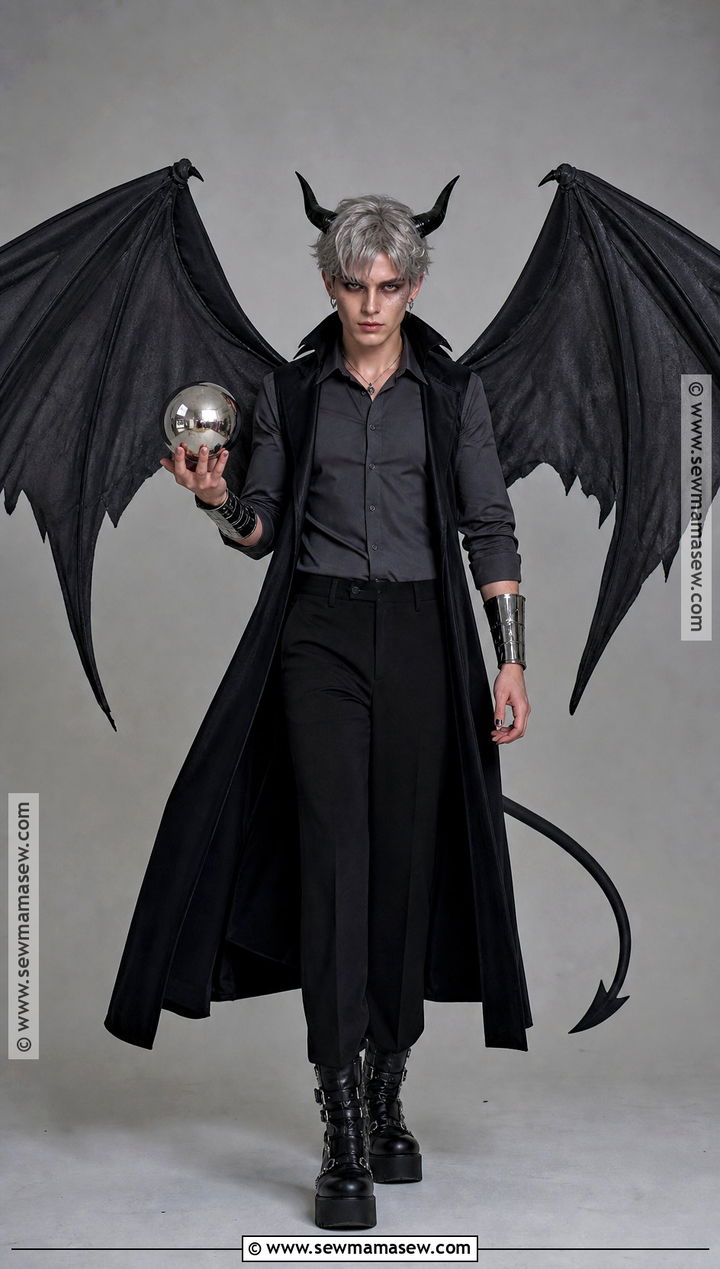 Shadow Wing Demon Outfit For Men - 30 demon outfit male ideas