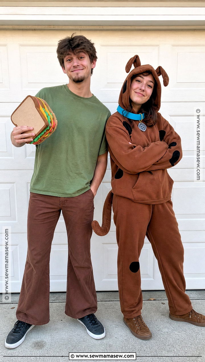 Shaggy And Scooby Costume - 30 2 ppl halloween costumes