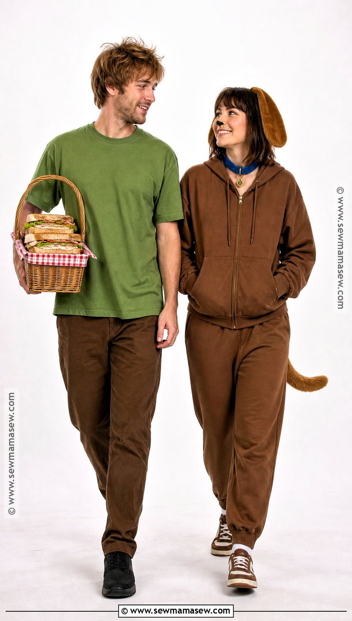 Shaggy And Scooby Couple Costume - 30 couple costumes cute