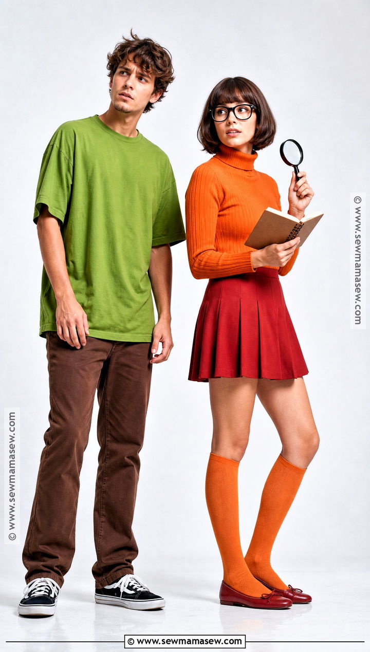 Shaggy And Velma Costume - 40 halloween costumes for two