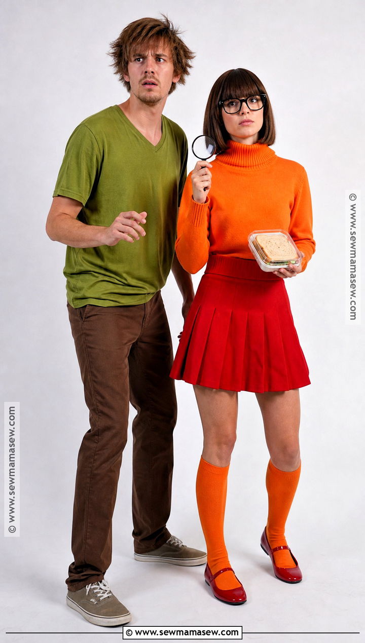 Shaggy And Velma Matching Costume - 30 Matching Costume Ideas