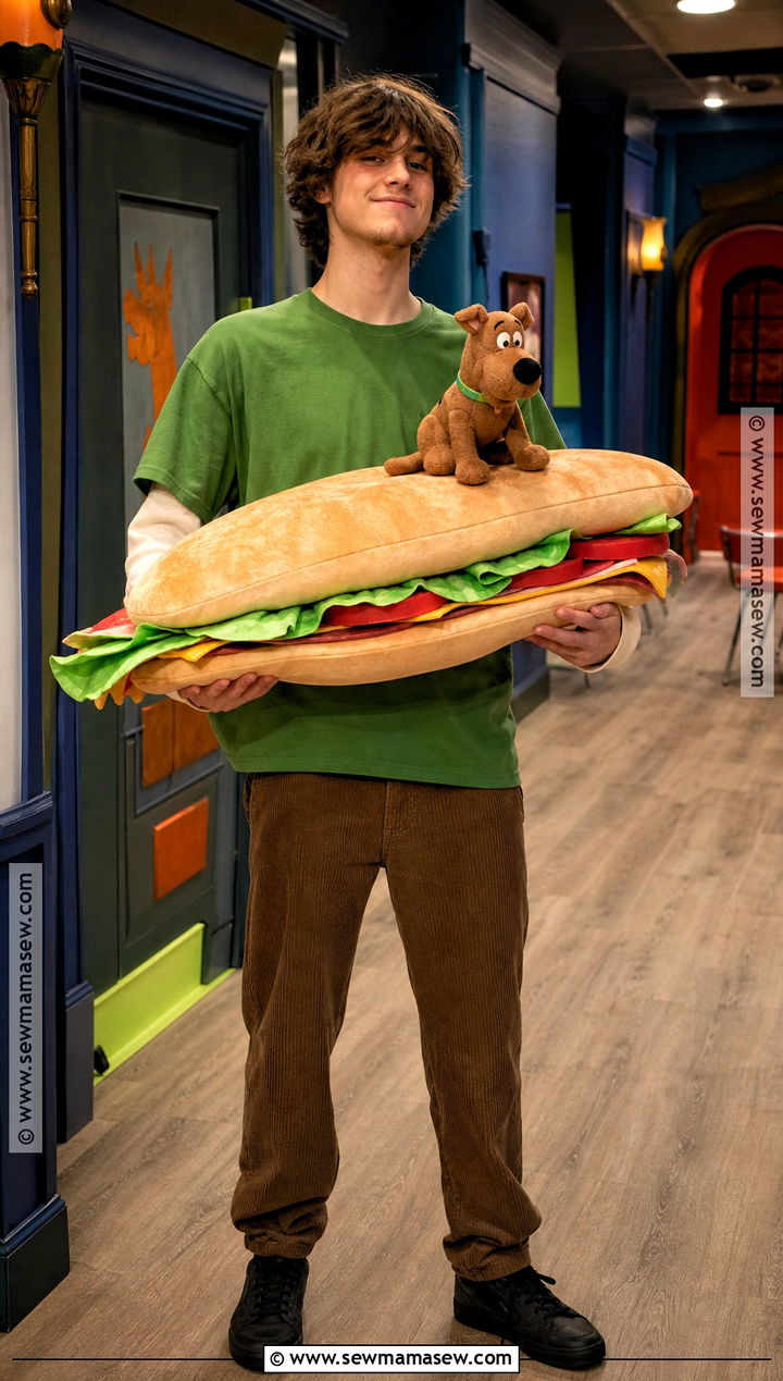 Shaggy Green Shirt Costume - 30 Good Halloween Costumes for Teenagers