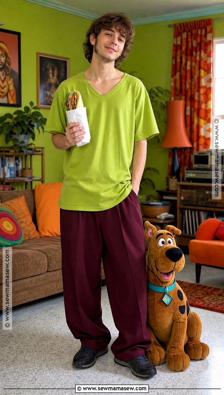 Shaggy Rogers Costume - 30 easy guy halloween costumes