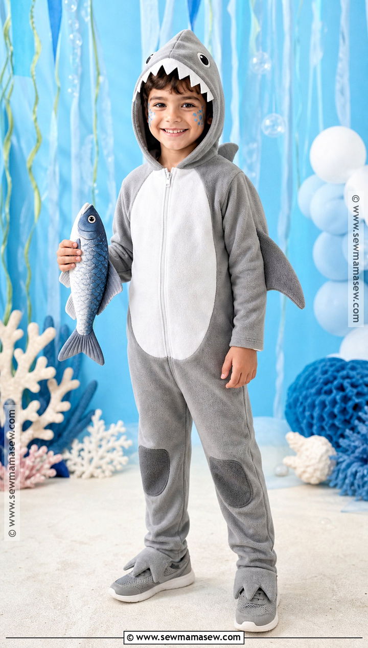 Shark Boy Costume - 35 boy costumes
