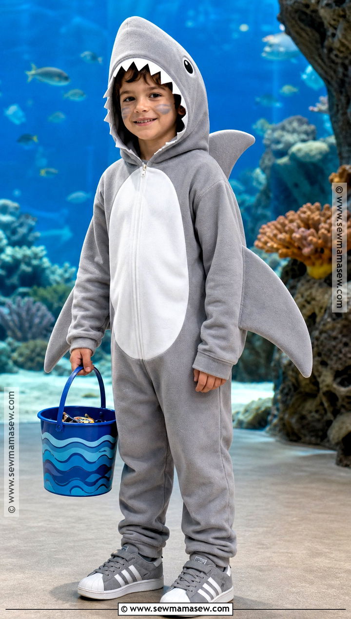 Shark Costume - 40 halloween costumes for boys