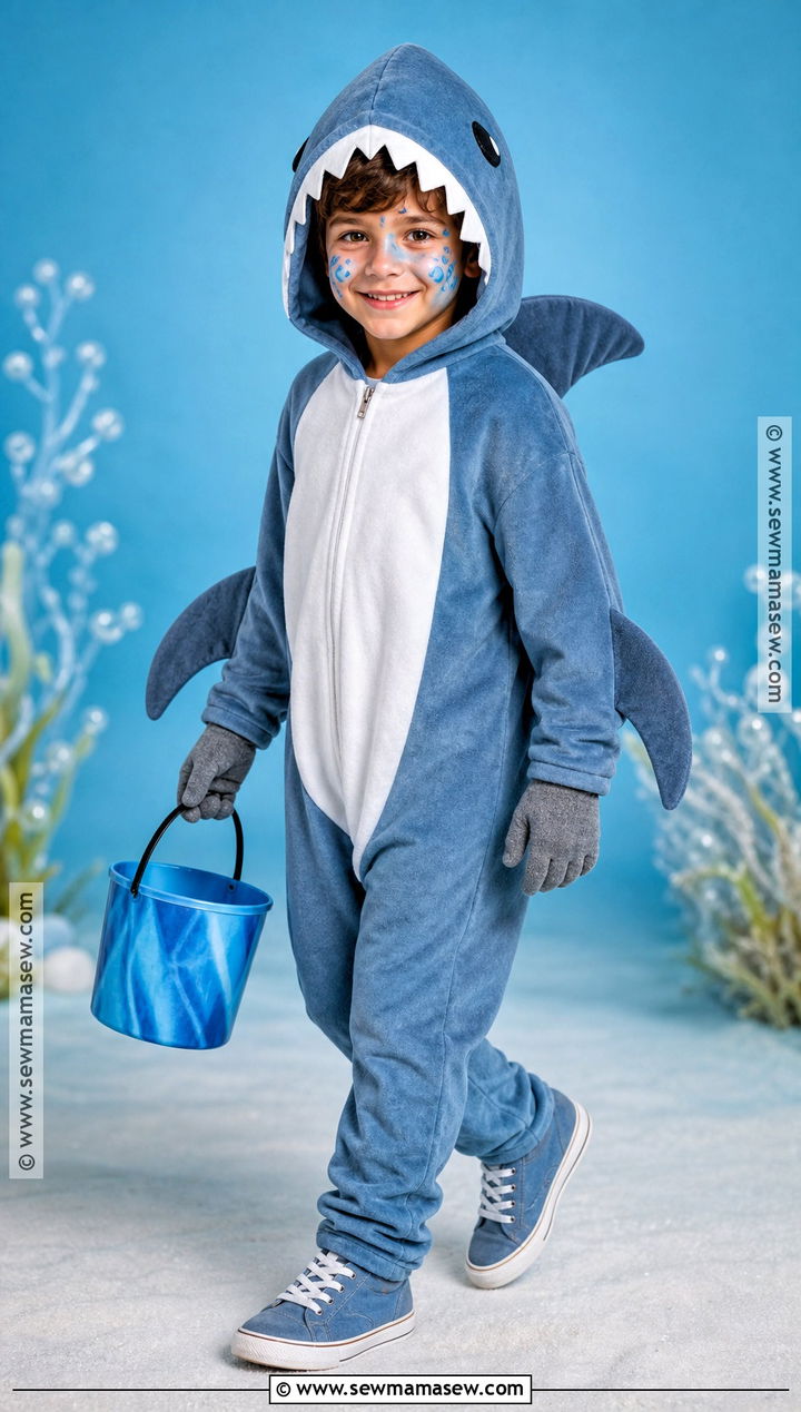 Shark Costume - 35 halloween costumes for boys